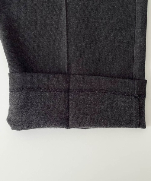 CANAL JEAN（キャナルジーン）の「CANAL JEAN ウォームタックストレートパンツ（その他パンツ・レディース・チャコールグレー/アイボリー・X-SMALL/MEDIUM/SMALL）」の15枚目の写真