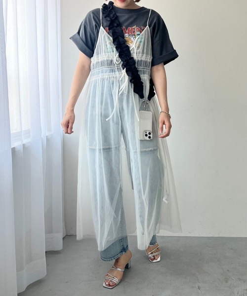 Me%（ミィパーセント）の「クシュクシュモバイルショルダーストラップ 993228（スマホグッズ・レディース・ブラック/シルバー/アイボリー/ベージュ・FREE）」の8枚目の写真