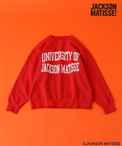 JACKSON MATISSE(ジャクソンマティス)の「【JACKSON MATISSE(ジャクソンマティス)×BAYFLOW】アソートプリントプルオーバー(スウェット・メンズ・ブラック/グリーン/レッド/オフホワイト・MEDIUM/LARGE)」の4枚目の写真