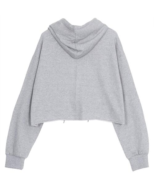 Figments（フィグメンツ）の「ASAPクロップドパーカー（パーカー・レディース・ブラック/グレー・FREE）」の22枚目の写真