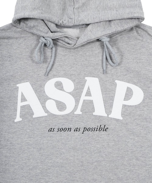 Figments（フィグメンツ）の「ASAPクロップドパーカー（パーカー・レディース・ブラック/グレー・FREE）」の10枚目の写真