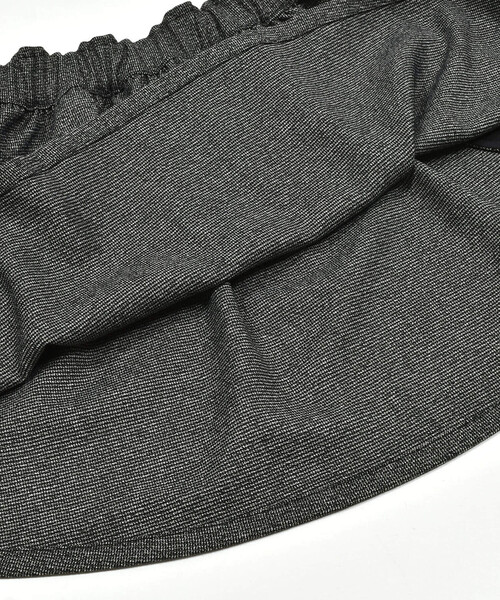 【お揃い】リボン付きチェック無地フォーマルスーツ上下セット(110~130㎝)（スーツジャケット）｜BeBe Petits Pois Vert（ベベプチポワヴェール）