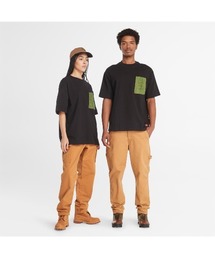 Timberland | オールジェンダー 半袖 エンブロードリー ポケット Tシャツ(Tシャツ/カットソー)
