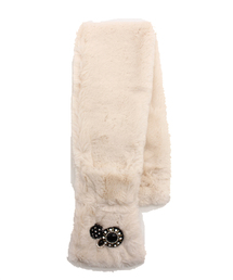 ドーリーガールバイアナスイ リボンティペット ファーマフラー ANNA SUI DOLLY GIRL BY ANNA SUI - ドーリーガールバイアナスイ リボンティ