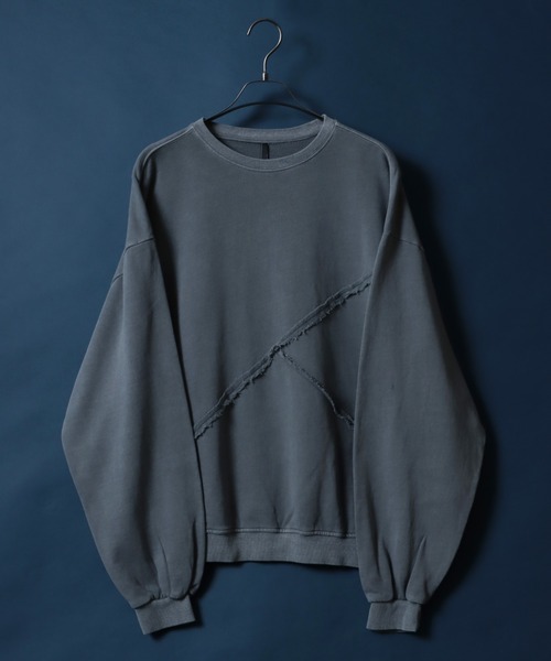 24SS CRITIC INCISION ピグメントスウェット 24SS CRITIC INCISION ピグメントスウェット