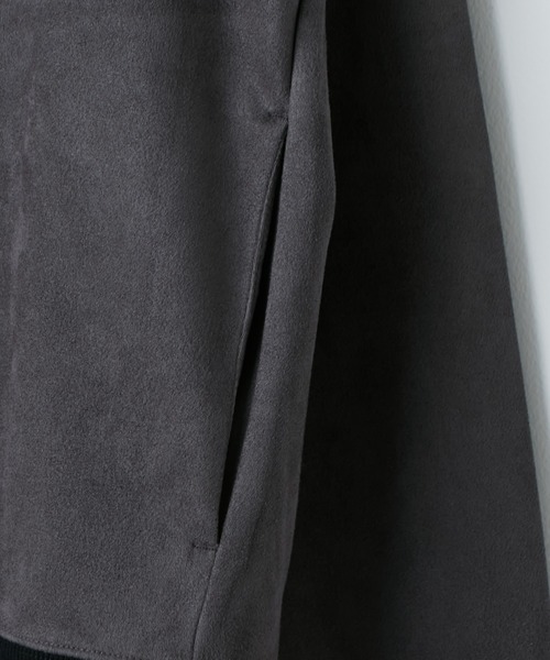 CIAOPANIC TYPY（チャオパニックティピー）の「スエードポンチスナップカーディガン（カーディガン/ボレロ・メンズ・チャコールグレー/サックスブルー/グレー・MEDIUM/LARGE）」の18枚目の写真