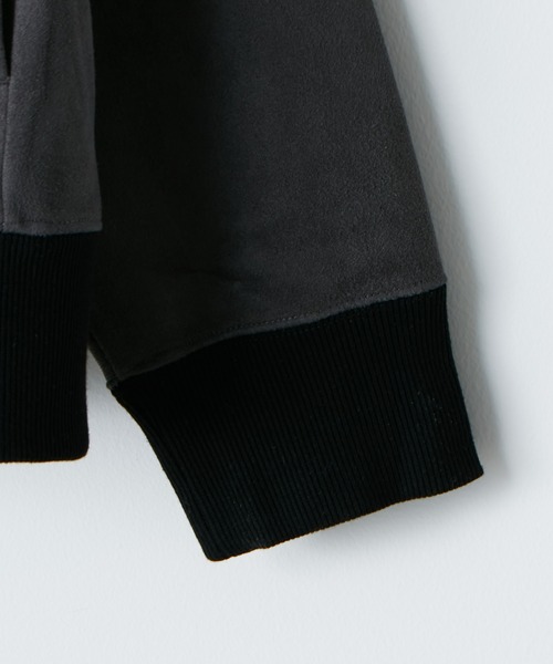 CIAOPANIC TYPY（チャオパニックティピー）の「スエードポンチスナップカーディガン（カーディガン/ボレロ・メンズ・チャコールグレー/サックスブルー/グレー・MEDIUM/LARGE）」の9枚目の写真