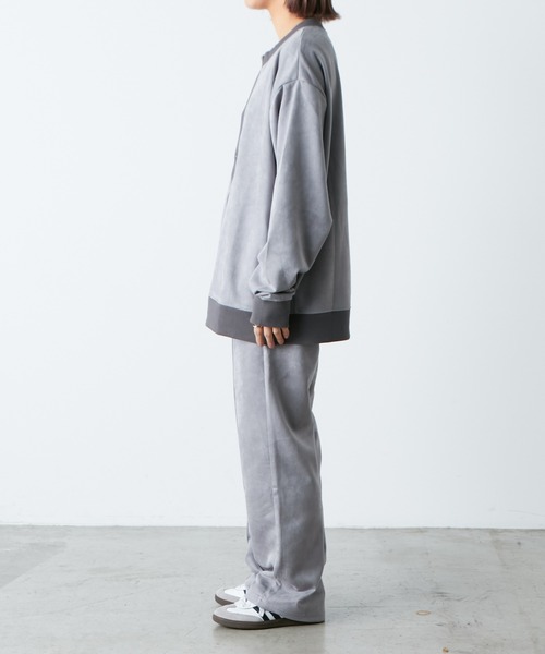 CIAOPANIC TYPY（チャオパニックティピー）の「スエードポンチスナップカーディガン（カーディガン/ボレロ・メンズ・チャコールグレー/サックスブルー/グレー・MEDIUM/LARGE）」の11枚目の写真