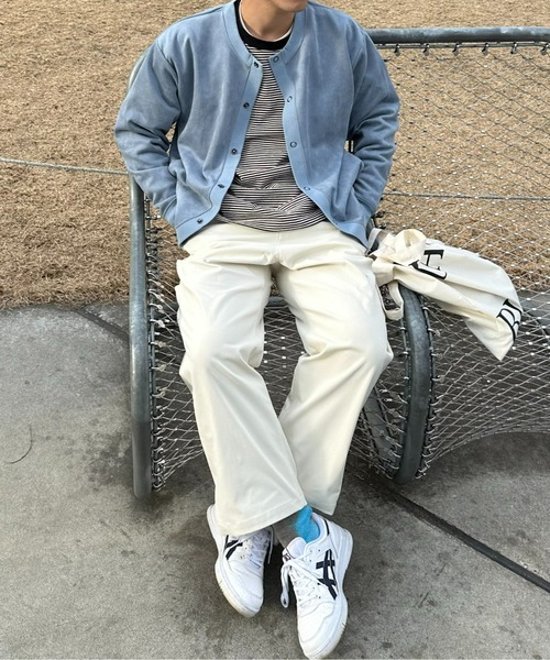 CIAOPANIC TYPY（チャオパニックティピー）の「スエードポンチスナップカーディガン（カーディガン/ボレロ・メンズ・チャコールグレー/サックスブルー/グレー・MEDIUM/LARGE）」の21枚目の写真