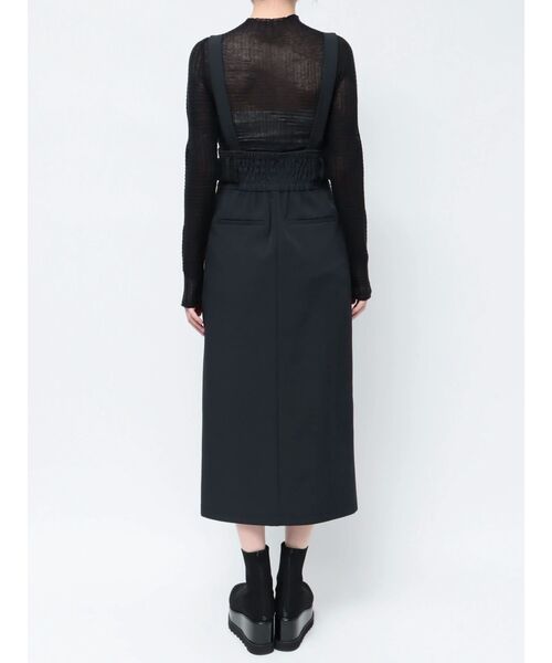 MURUA（ムルーア）の「ベルテットナロージャンパースカート（ワンピース・レディース・ブルー/ネイビー・FREE）」の20枚目の写真