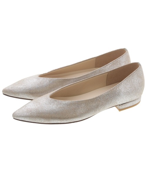 JELLY BEANS(ジェリービーンズ)の「ソフトVカットポインテッドトゥパンプス【Made in Japan】(113-31172)JELLY BEANS(ジェリービーンズ)(パンプス・レディース・ブラック/プラチナム/アイボリー・23.5/23/22.5/24/24.5)」の6枚目の写真