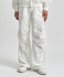 【TAAKK/ターク】JACQUARD PARACHUTE PANTS/ジャガードパラシュートパンツ