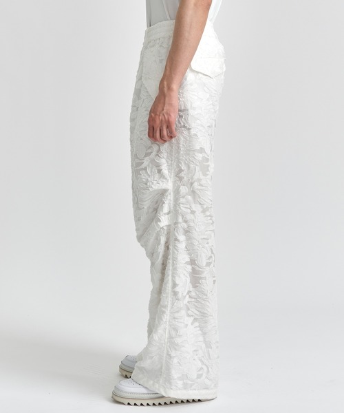 【TAAKK】CUT JACQUARD PARACHUTE PANTS TAAKK - 【ラスト1点】 CUT JACQUARD PARACHUTE PANTS / カット