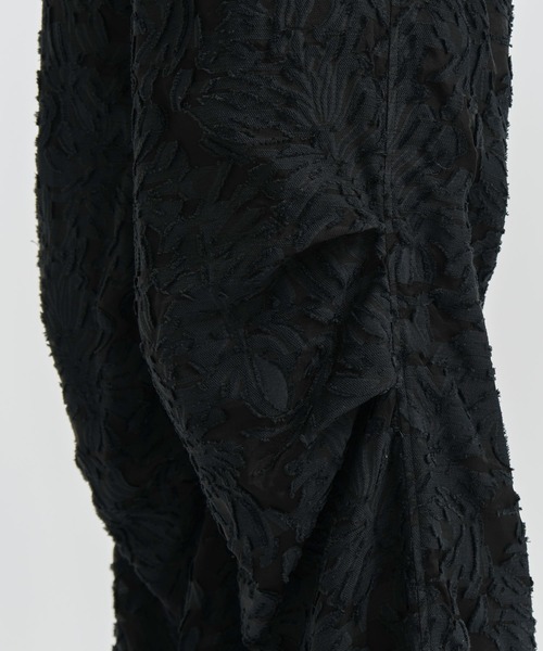TAAKK/ターク】JACQUARD PARACHUTE PANTS/ジャガードパラシュート