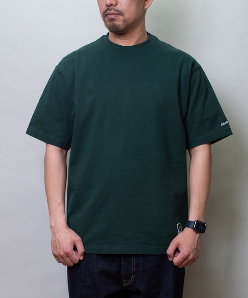 Back Channel(バックチャンネル)の「ONE POINT TEE(Tシャツ/カットソー・メンズ・グリーン/ホワイト/チャコール/ブラック・XX-LARGE/X-LARGE/LARGE/MEDIUM)」の16枚目の写真