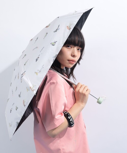 mmts（マミタス）の「沖昌之 × Wpc. / 遮光アンブレにゃん（折りたたみ傘・レディース・ホワイト系その他7/ベージュ・ONE SIZE）」の3枚目の写真