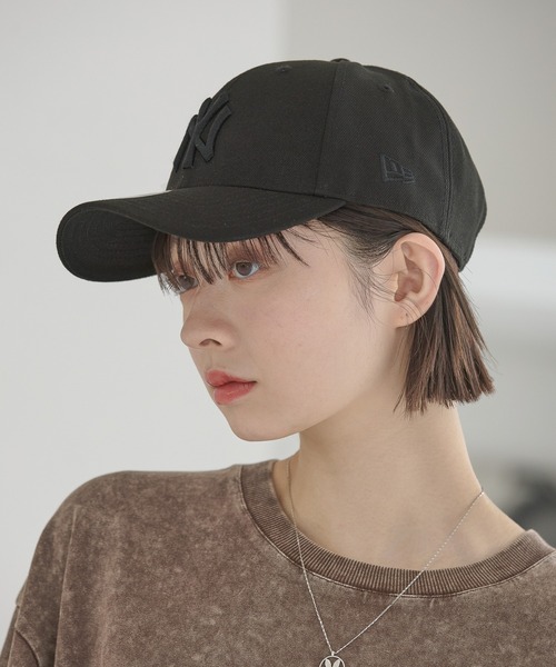 Anui(アニュイ)の「【UNISEX】NEWERA 4FORTYCAP(キャップ・レディース・ベージュ/ブラック・FREE)」の20枚目の写真