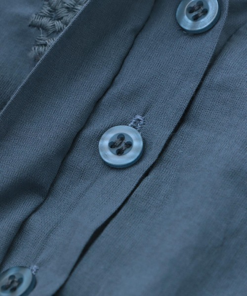 フラワー刺繍プルオーバー【大きいサイズ】（シャツ/ブラウス）｜チチカカ（チチカカ）