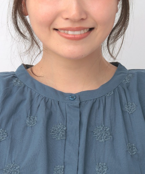 フラワー刺繍プルオーバー【大きいサイズ】（シャツ/ブラウス）｜チチカカ（チチカカ）