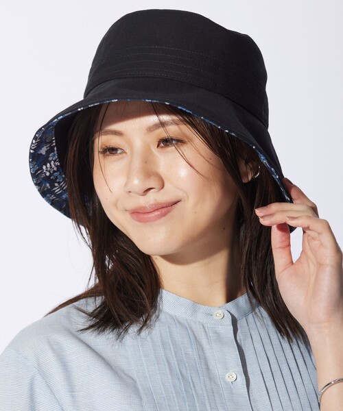 J.PRESS(ジェイプレス)の「【洗える・畳める】 LIBERTY リネン ハット(ハット)」 - WEAR