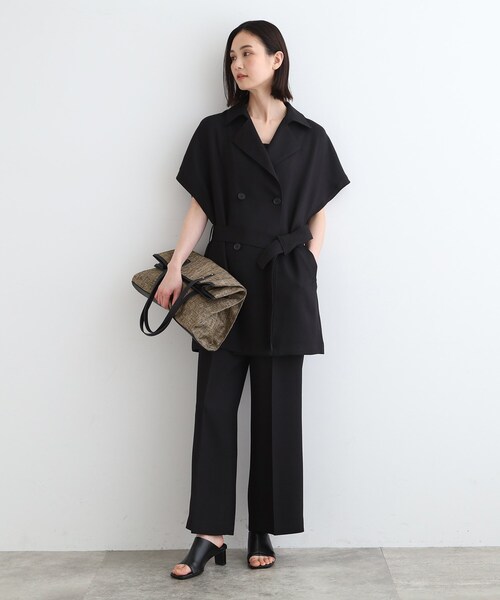 INDIVI(インディヴィ)の「◆【A4収納可能/ラメミックス】ジュート トートバッグ(トートバッグ・レディース・キャメル/ブルーグリーン/ブラック系3・00)」の13枚目の写真