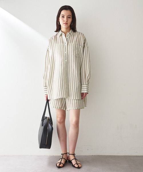 新品★ Whim Gazette ショートパンツ Whim Gazette(ウィム ガゼット)の【SEEALL】レザーショート