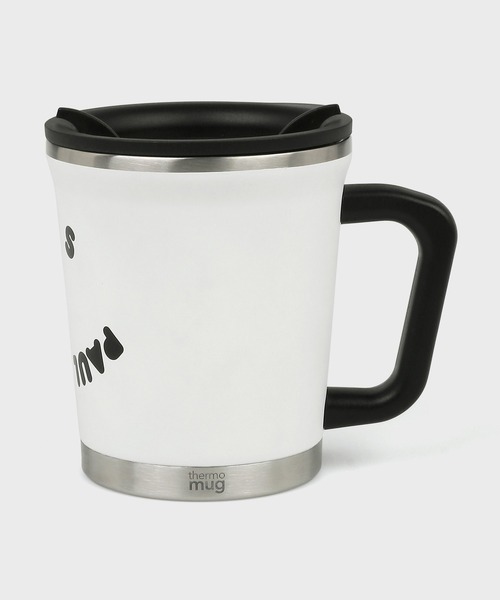 PS Paul Smith（ピーエスポールスミス）の「thermo mug × Paul Smith "Happy" ダブルマグ / 553951 DMUG（グラス/マグカップ/タンブラー・メンズ・ホワイト/ブラック・FREE）」の3枚目の写真
