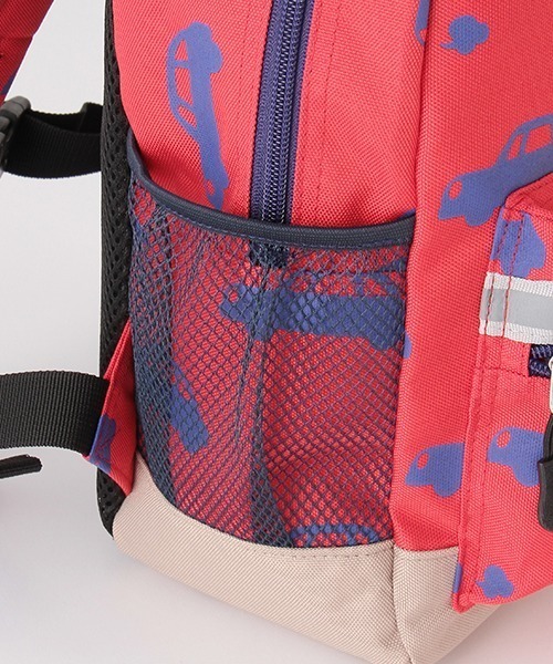 kladskap（クレードスコープ）の「車総柄リュック（バックパック/リュック・キッズ・ネイビー/レッド・SS/S/M）」の9枚目の写真