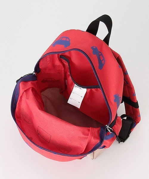 kladskap（クレードスコープ）の「車総柄リュック（バックパック/リュック・キッズ・ネイビー/レッド・SS/S/M）」の13枚目の写真