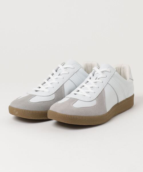 ONE DAY KMC （ワンデイケーエムシー）の「GERMAN BW TRAINER / 6809（スニーカー・メンズ・ホワイト/ブラック・26.5/27.5/28.5/25.5）」の2枚目の写真