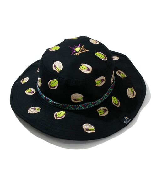 ライトキャンバス総刺繍 キャンパーハット（ハット）｜go slow caravan（ゴースローキャラバン）