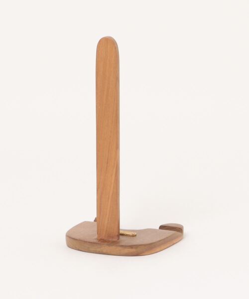PUEBCO(プエブコ)の「PLATE STAND(インテリア雑貨・メンズ・ウッド・ONE SIZE)」の2枚目の写真