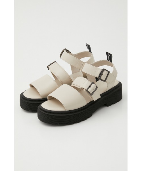 RODEO CROWNS WIDE BOWL（ロデオクラウンズワイドボウル）の「W BELT SANDAL（サンダル・レディース・ブラック/アイボリー・LARGE/MEDIUM）」の6枚目の写真