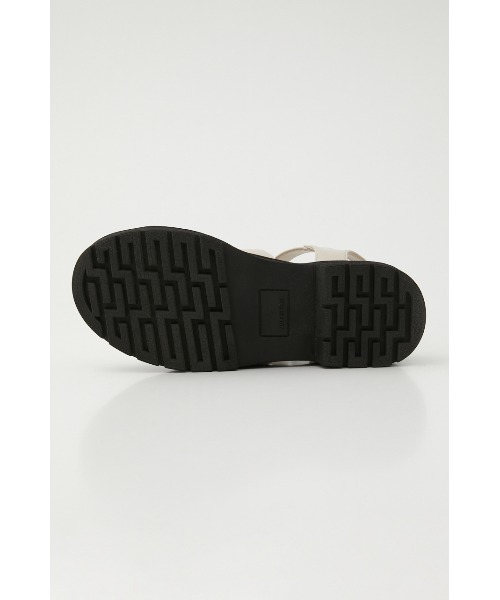 RODEO CROWNS WIDE BOWL（ロデオクラウンズワイドボウル）の「W BELT SANDAL（サンダル・レディース・ブラック/アイボリー・LARGE/MEDIUM）」の4枚目の写真
