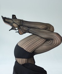 SWEDISH STOCKING | Selma Net Tights Black(タイツ/ストッキング)