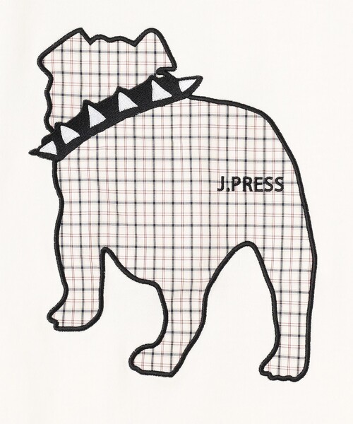 J.PRESS(ジェイプレス)の「【UNISEX】ファブリックワッペン バックブルTシャツ(Tシャツ/カットソー・メンズ・カーキ系/グレー系/ダルブルー系/ホワイト系・X-LARGE/LARGE/MEDIUM/SMALL)」の19枚目の写真