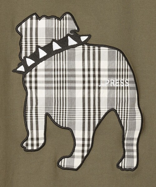 J.PRESS(ジェイプレス)の「【UNISEX】ファブリックワッペン バックブルTシャツ(Tシャツ/カットソー・メンズ・カーキ系/グレー系/ダルブルー系/ホワイト系・X-LARGE/LARGE/MEDIUM/SMALL)」の21枚目の写真