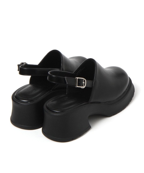 LAKOLE（ラコレ）の「厚底サボサンダル / 105884（サンダル・レディース・ブラック/アイボリー/その他1・MEDIUM/LARGE）」の6枚目の写真