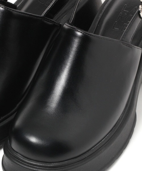 LAKOLE（ラコレ）の「厚底サボサンダル / 105884（サンダル・レディース・ブラック/アイボリー/その他1・MEDIUM/LARGE）」の9枚目の写真