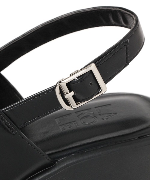 LAKOLE（ラコレ）の「厚底サボサンダル / 105884（サンダル・レディース・ブラック/アイボリー/その他1・MEDIUM/LARGE）」の10枚目の写真