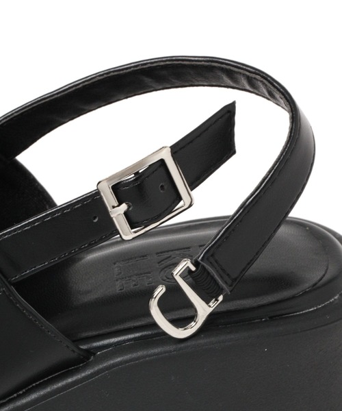 LAKOLE（ラコレ）の「厚底サボサンダル / 105884（サンダル・レディース・ブラック/アイボリー/その他1・MEDIUM/LARGE）」の11枚目の写真