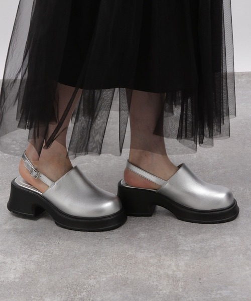 LAKOLE（ラコレ）の「厚底サボサンダル / 105884（サンダル・レディース・ブラック/アイボリー/その他1・MEDIUM/LARGE）」の21枚目の写真