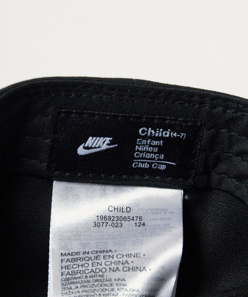 NIKE（ナイキ）の「NIKE/ナイキ CLUB UNSTRUCTURED AIR MAX 1 VELCRO STRAPBACK HAT キャップ（キャップ・キッズ・ホワイト/ブラック・FREE）」の12枚目の写真