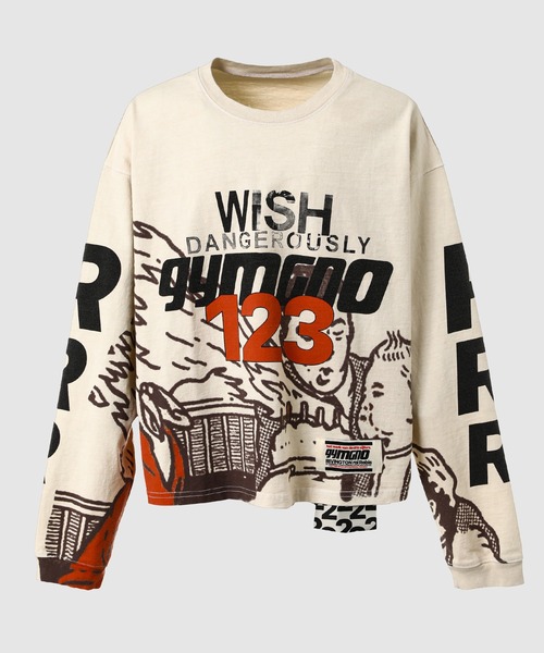 RRR-123（リヴィントンロイレビス）の「WISH DANGEROUSLY LS TEE