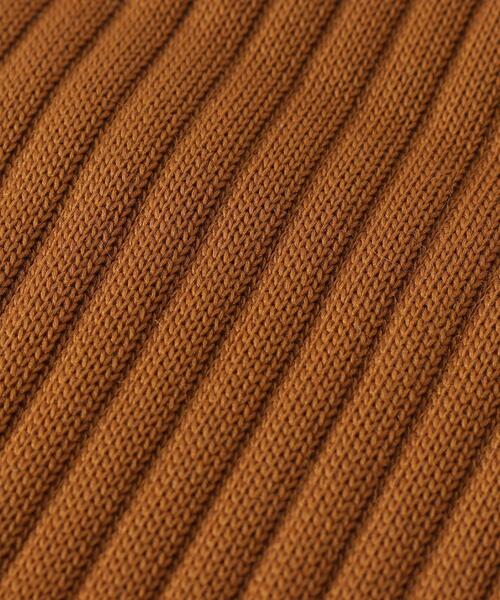 GALLEST(ギャレスト)の「◆【TRICOTE】リブオーバーソックス(ソックス/靴下・レディース・ベージュ/オレンジ/キャメル・00)」の7枚目の写真