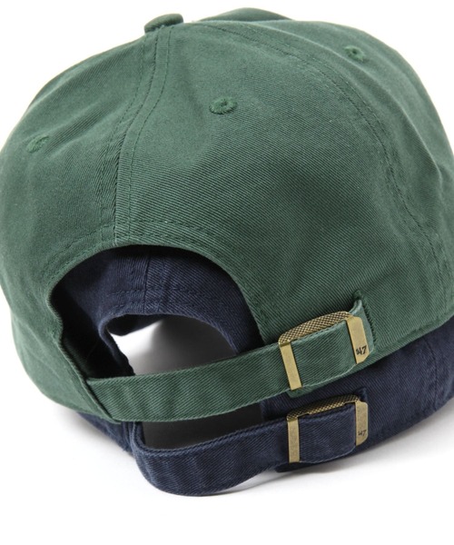 KEBOZ（ケボズ）の「【CLUBHOUSE BY KEBOZ×47】別注ベースボールキャップ（キャップ・メンズ・ネイビー/グリーン・FREE）」の17枚目の写真