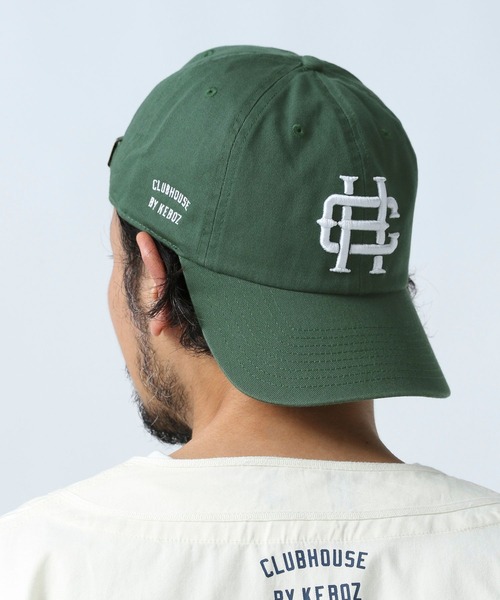 KEBOZ（ケボズ）の「【CLUBHOUSE BY KEBOZ×47】別注ベースボールキャップ（キャップ・メンズ・ネイビー/グリーン・FREE）」の20枚目の写真