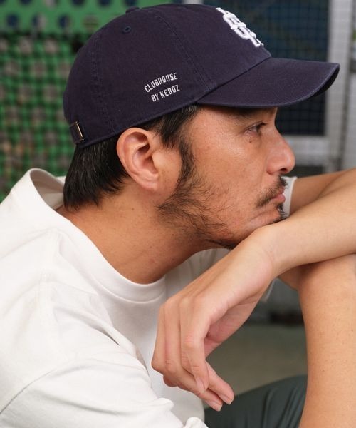 KEBOZ（ケボズ）の「【CLUBHOUSE BY KEBOZ×47】別注ベースボールキャップ（キャップ・メンズ・ネイビー/グリーン・FREE）」の21枚目の写真
