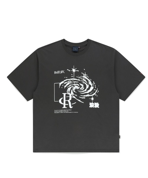ROMANTIC CROWN(ロマンティッククラウン)の「A'GEM/9 × .kom 『ROMANTIC CROWN/ロマンティック クラウン』 SHINING EFFECT TEE SHIRT/シャイニングエフェクト Tシャツ(Tシャツ/カットソー・メンズ・チャコールグレー/ライトグレー・M/L)」の9枚目の写真