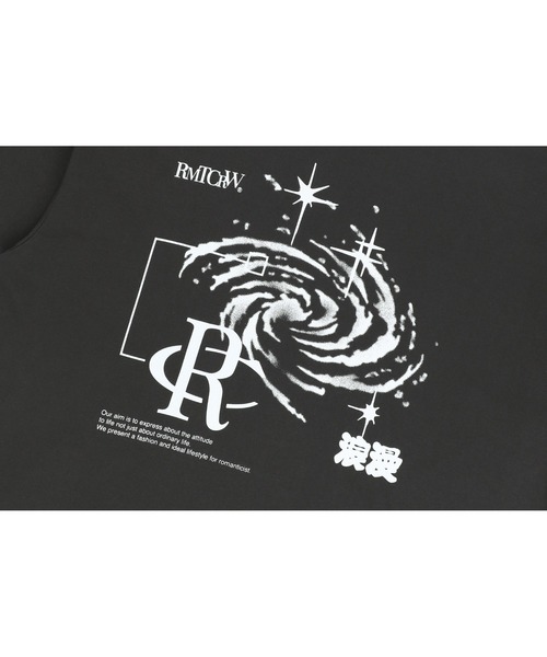 ROMANTIC CROWN(ロマンティッククラウン)の「A'GEM/9 × .kom 『ROMANTIC CROWN/ロマンティック クラウン』 SHINING EFFECT TEE SHIRT/シャイニングエフェクト Tシャツ(Tシャツ/カットソー・メンズ・チャコールグレー/ライトグレー・M/L)」の11枚目の写真